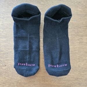 *3/$15* Black Pure Barre Sticky socks
